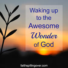 wake up wonder of God.May5